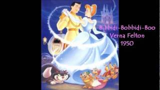 Bibbidi-Bobbidi-Boo by Verna Felton--Cinderella--High Quality