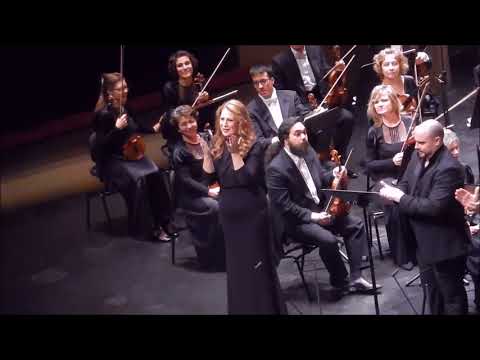Curtain Call.Poliuto.The Gran Teatre del Liceu of Barcelona.Sondra Radvanovsky&Gregory Kunde 1.10.18