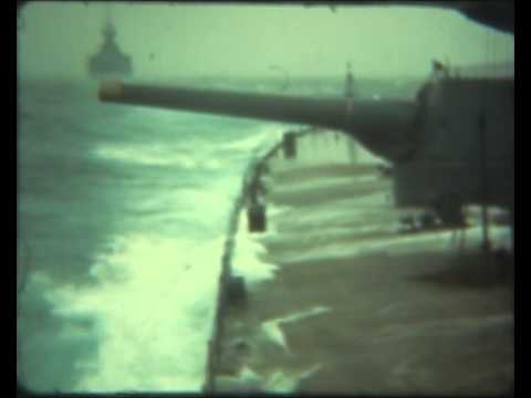 Rare colour film of HMS Hood