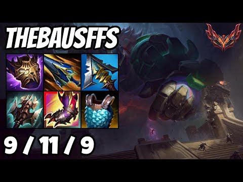 Thebausffs Sion Top vs Akali 09/06/2025