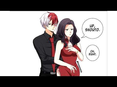 Married Pro-Heroes Preparing for their Undercover Mission | TodoMomo Comic Dub (MHA)