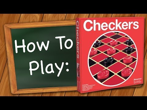 How to play Checkers