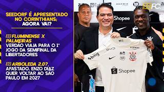 SEEDORF ABRE O JOGO; DORIVAL JR SENDO "FRITADO" NO SÃO PAULO? FLUMINENSE X PALMEIRAS - Quebrada FC