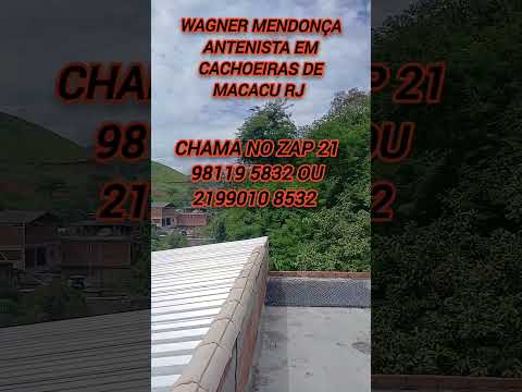 Nova Parabólica digital instalada cidade de Macuco RJ #novaparabolicadigital #wagnermendonca2021
