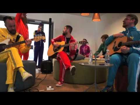 Pollapönk - Girls and Boys - jaming at ESC Copenhagen