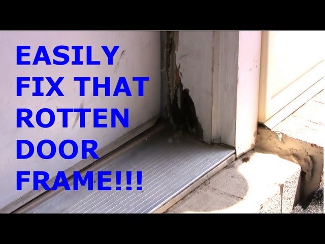 Simple Door Frame Rot Repair Door Frame Rot Repair Kansas City