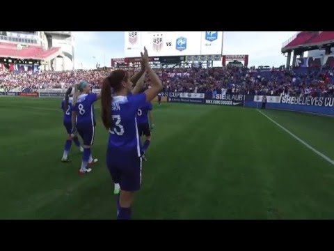 WNT Provides Late Fireworks Against France in Nashville