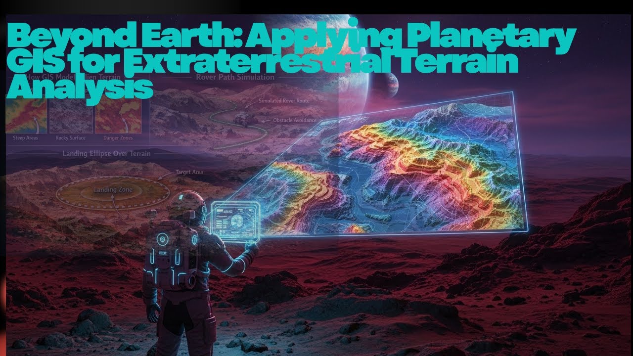 How We Map Mars & the Moon Using Planetary GIS Beyond Earth