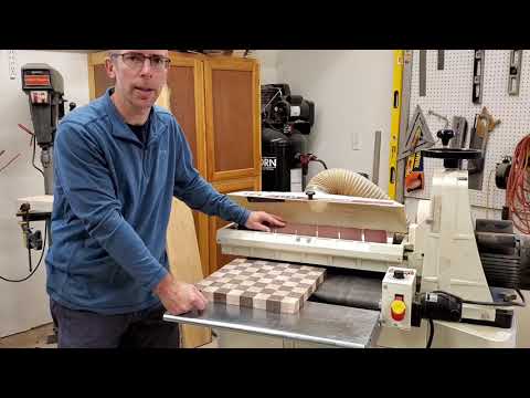 Jet 22-44 oscillating drum sander review and tips