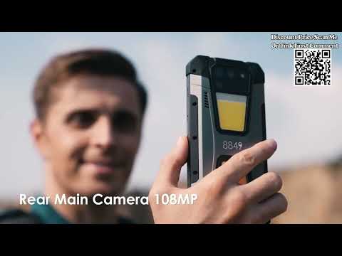 Unboxing Unihertz 8849 tank 2 projector smartphone review Aliexpress