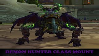 World of Warcraft - Demon Hunter Class Mount