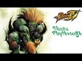 Street Fighter IV Blanka Playthrough