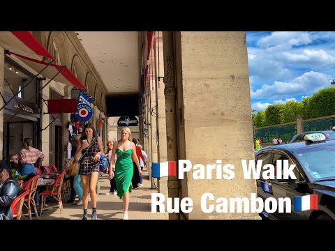 🇫🇷Paris Walk     Rue Cambon🇫🇷
