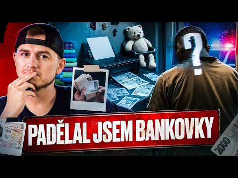 "Tisknout si vlastní peníze nebyl dobrý nápad. Z dětského pokoje na Pankrác." / ZPOVĚĎ TRESTANCE