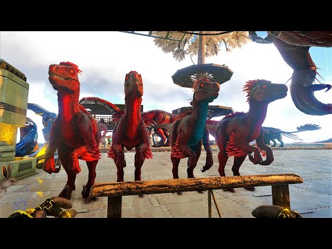 Ark Primal Fear Season 3 #11 Taming Apex Dino's