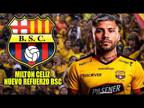 ASI JUEGA MILTON CELIZ EL NUEVO MEDIOCENTRO DE BARCELONA SC 2026! EXPERIENCIA Y JERARQUIA