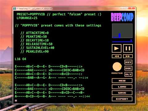 Ys II: Ancient Ys Vanished - Palace of Salmon (BeepComp cover)