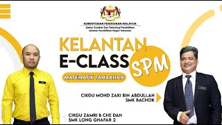 SPM - Matematik Tambahan (Teknik Dan Taktik Soalan Kertas 1)