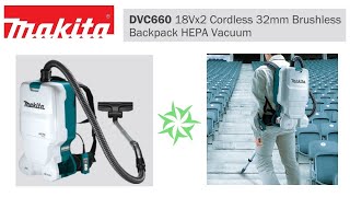 Cordless Cleaner 36V Model DVC660 Makita Lithium Ion Just release 2019