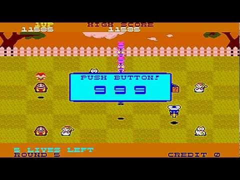 ナムコ「ホッピングマッピー」簡易チラシ/namco 