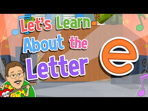 Let's Learn About the Letter e | Jack Hartmann Alphabet Song