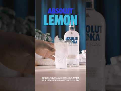 Lemon + Basil + Absolut Vodka = Absolut Lemon #cocktail #recipe #absolut