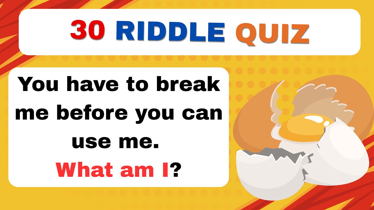 30 Mind-Bending Riddles to Test Your Brainpower | Can You Solve Them All?