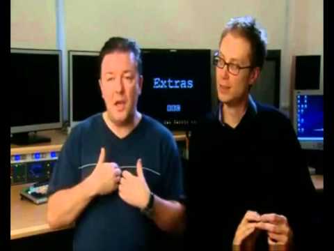 EXTRAS Bloopers: Ricky Gervais - The Ivy