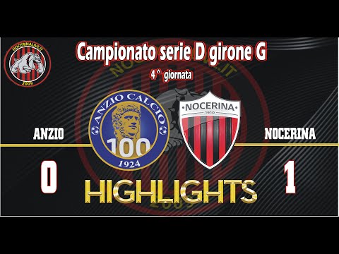 Anzio - Nocerina 0-1 | Serie D Group G Highlights (Matchday 4)