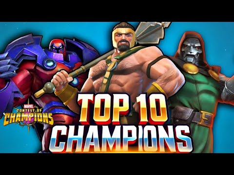 Top 10 MUST HAVE "CHAMPIONS" in MCOC | Marvel Contest Of Champions.