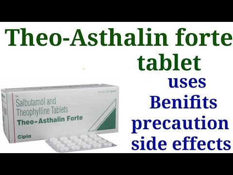 Theo Asthalin Forte Tablets - Respiratory medicines Supplier from India