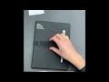 Nuuna Notebook Not White L Light 22 x 16.5 cm, Blank 2-part