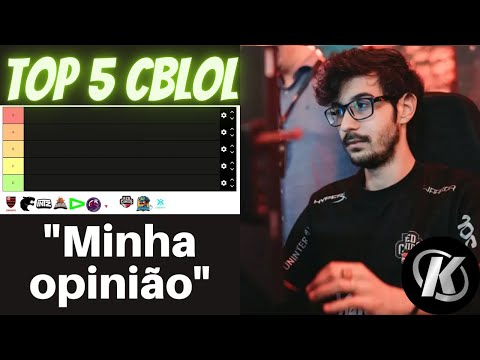 Corte do Krozz - Revolta atualiza sua Tier list TOP 5 times do cblol!