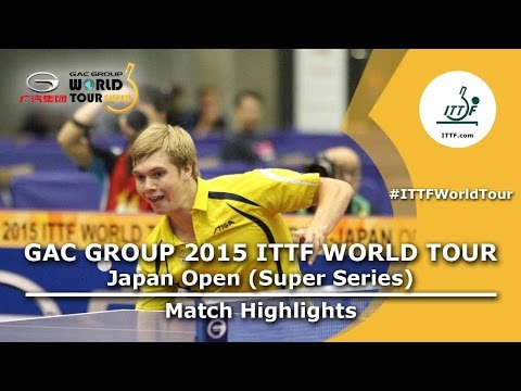 Japan Open 2015 Highlights: IZUMO Takuto vs SODERLUND Hampus (U21 Qualification)