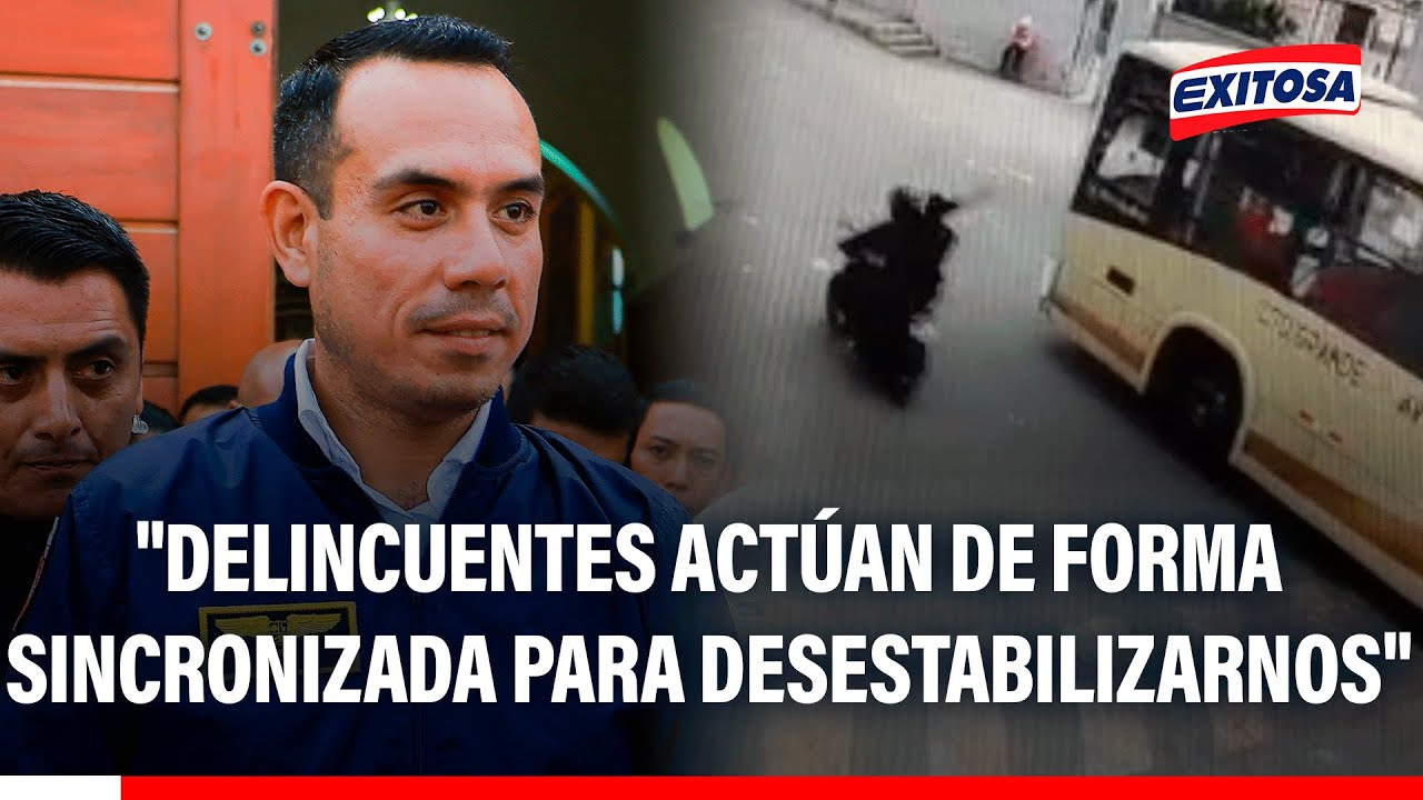 🔴🔵 José Jerí asegura que el Ejecutivo mantiene comunicación con transportistas ante nuevos atentados