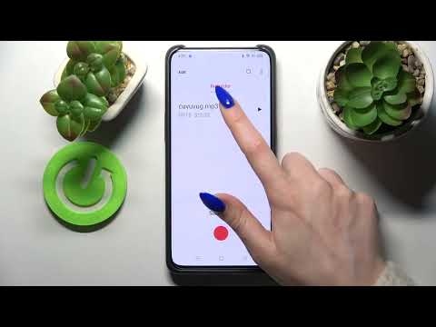 How to Record Sounds on OPPO Reno 10x Zoom - Use Voice Recorder