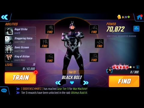 70,000 Power Black Bolt Arena Gameplay!