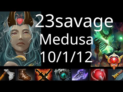 23savage Medusa vs Naga, Pugna, SB, Chen, Clockwerk - dota2