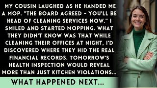 Family Made Me Janitor Of Our Restaurant Chain, But Health Inspector's Visit Changed Everything!