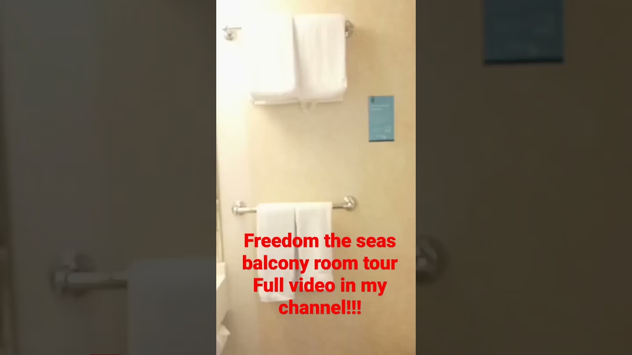 Freedom of the Seas - Cabin 6254 - Video 2