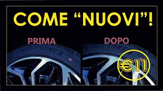 Cerchi in lega graffiati vi mostro come ripararli con soli 11 euro!