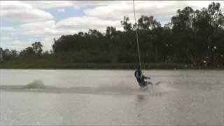 preview picture of video 'kneeboarding in renmark! Totally nuts!'