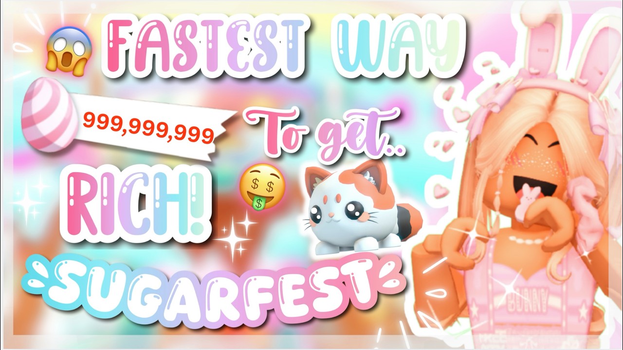 🤑 I Found the FASTEST Way to Get RICH in Sugarfest !!😱 (best method)