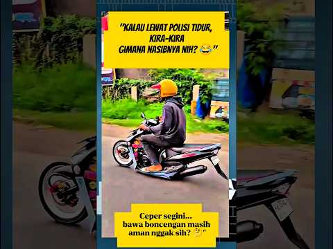 Motor ini bukan cuma ceper, tapi ekstrem banget sampai nyapu jalan! 😅 Menurut kalian, masih aman buat dipakai sehari-ha...