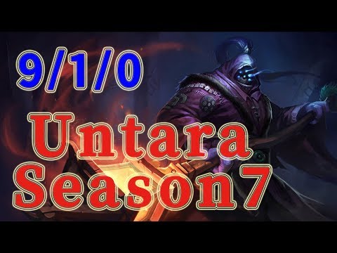 SKT T1 Untara Jax TOP vs Talon Patch 7.17