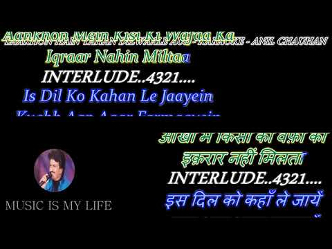 Lakhon Hain Yahan Dilwale - Karaoke With Scrolling Lyrics Eng. & हिंदी