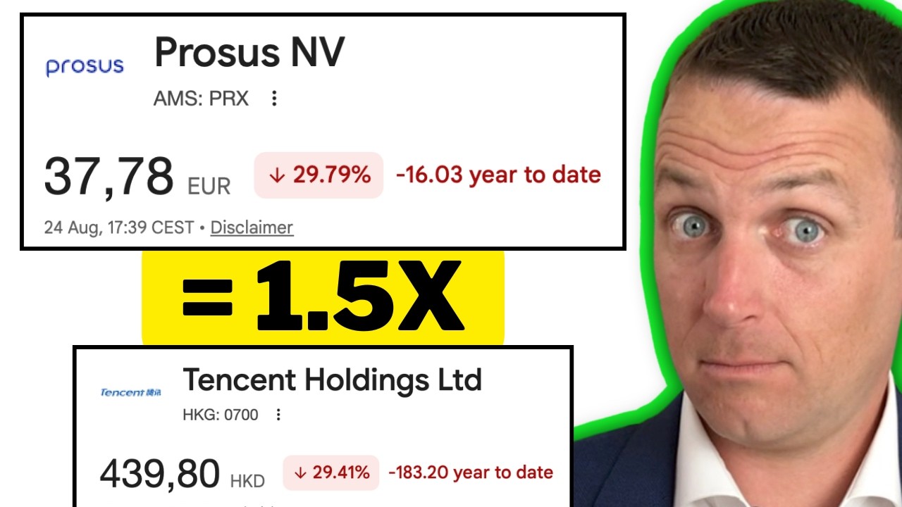 Prosus = Tencent With A BIG DISCOUNT + MORE!!!