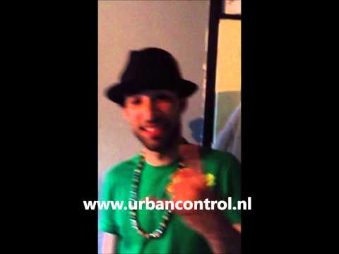 In de studio met o.a Mellamell & Kalibwoy & freestyle Skaakie