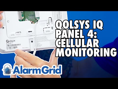 Qolsys IQ Panel 4: Cellular Monitoring