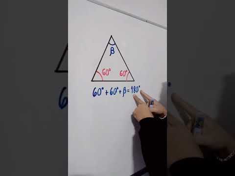 Soma dos Ângulos Internos de um Triângulo ❤️